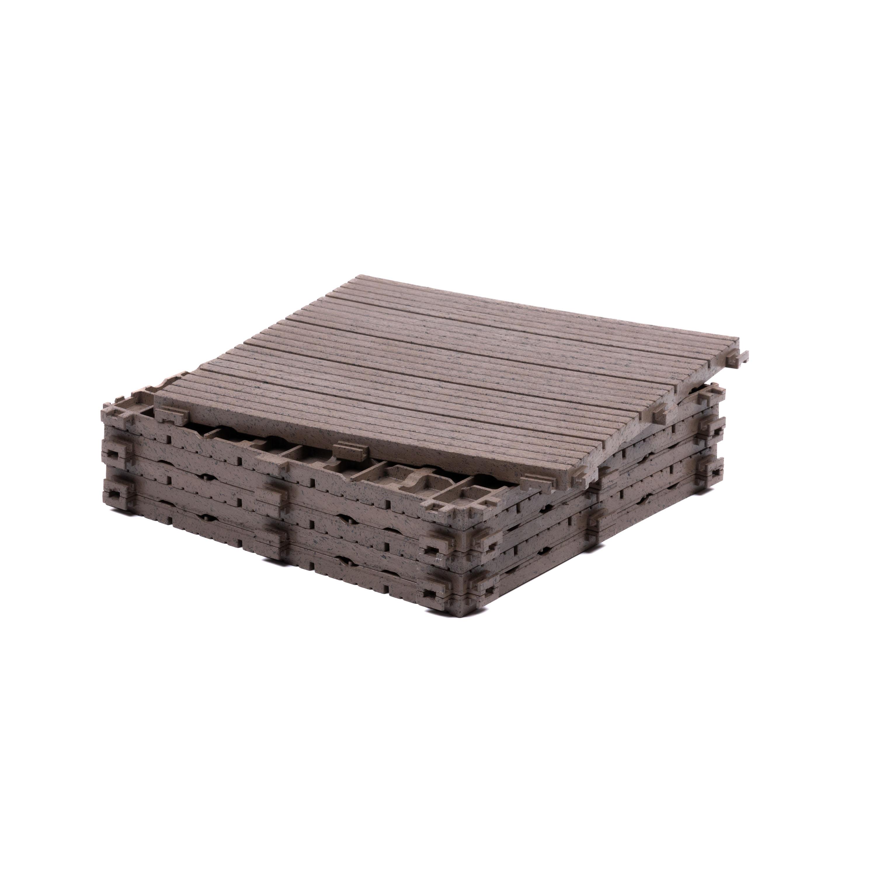 Deck Tile Natural Stone 30x30cm (6pck)