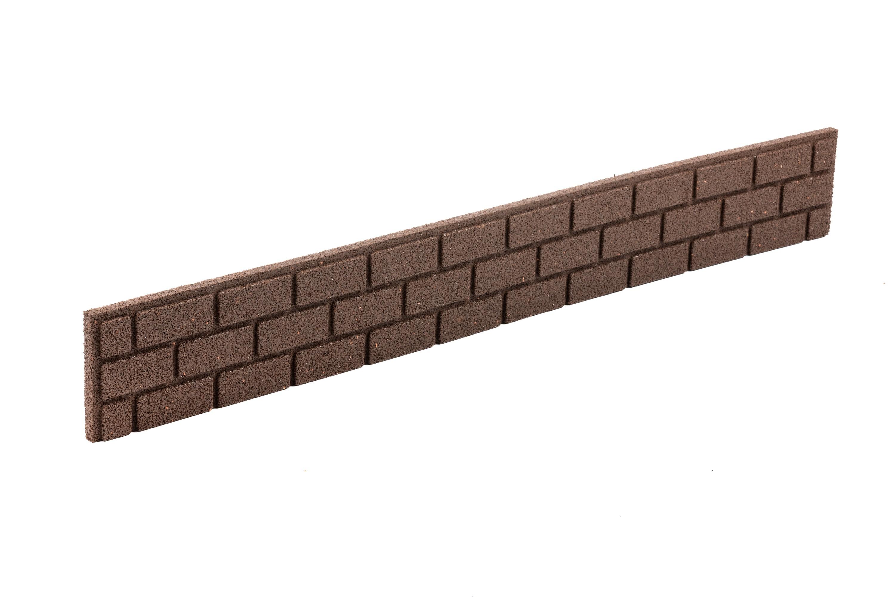 15 cm EZ Border: Bricks 120 x 15 x2cm (with 1 connector and 3 spikes)