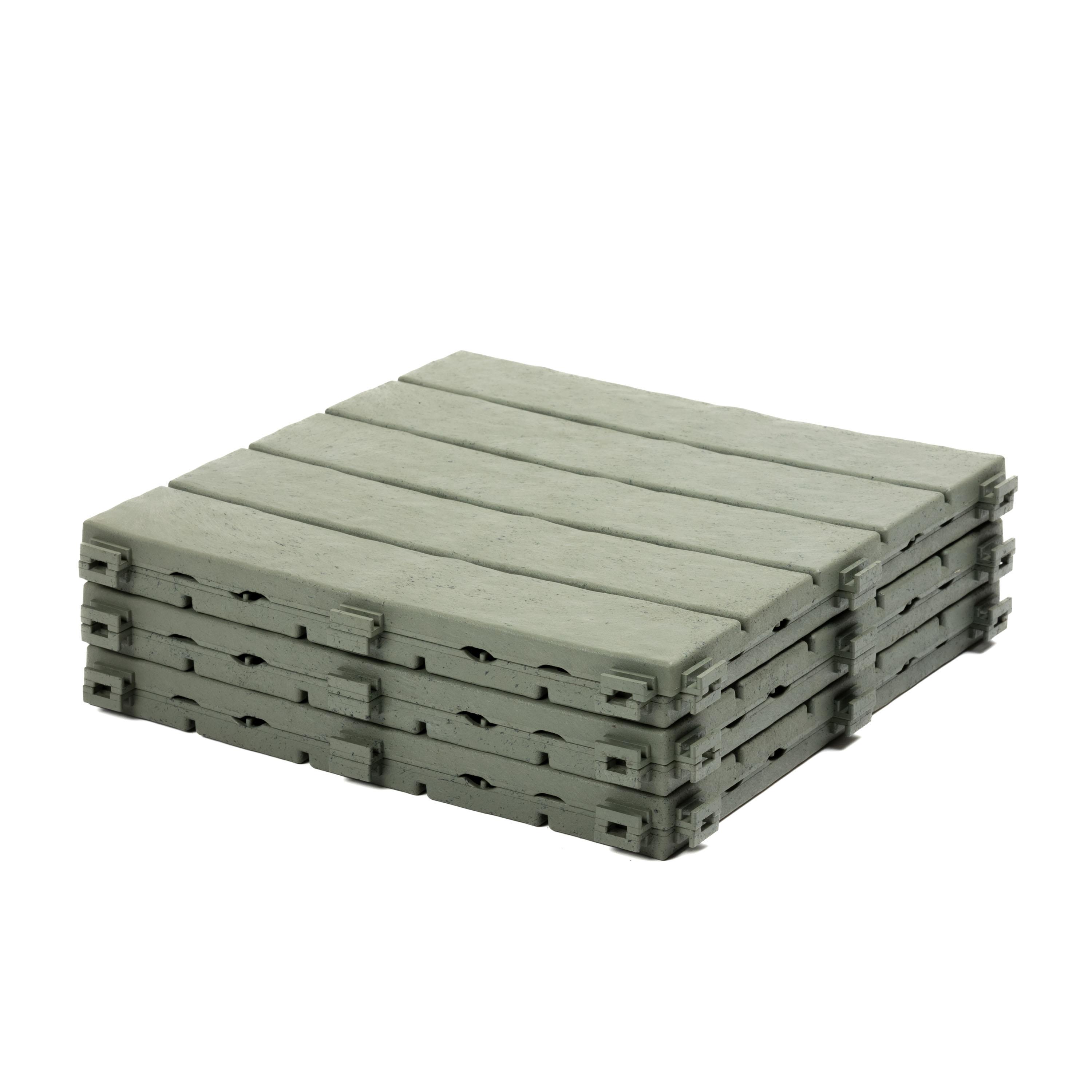 Deck Tile Natural Stone 30x30cm (6pck)